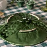 Plat de service barbotine