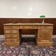 Classic English Teak Wood Desk