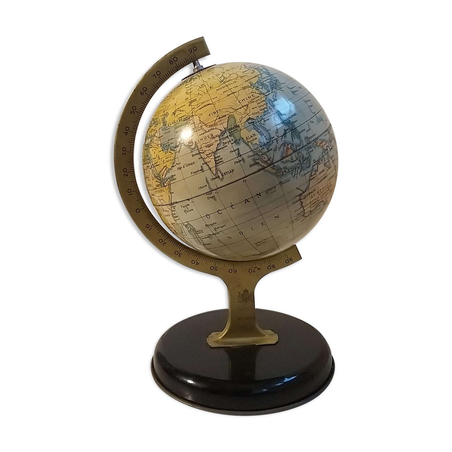 World map "Chad Valley" made in England 1950/60