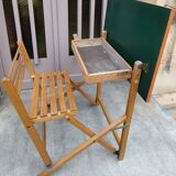foldable children's desk / desk