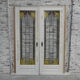 2 portes coulissantes de style art déco