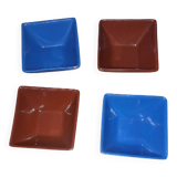Set of 4 small ceramic bowls