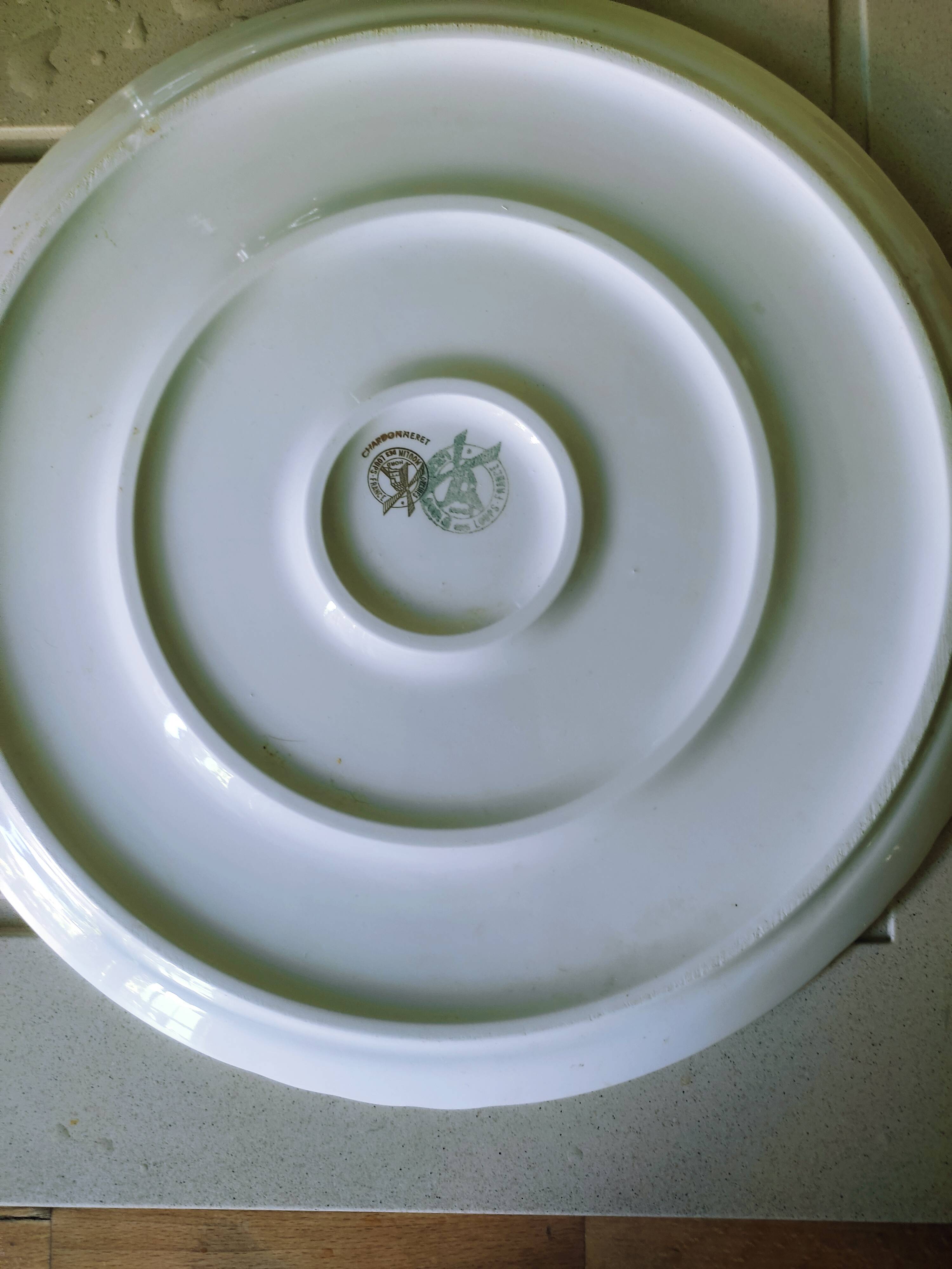 Earthenware pie dish by Moulin des Loups