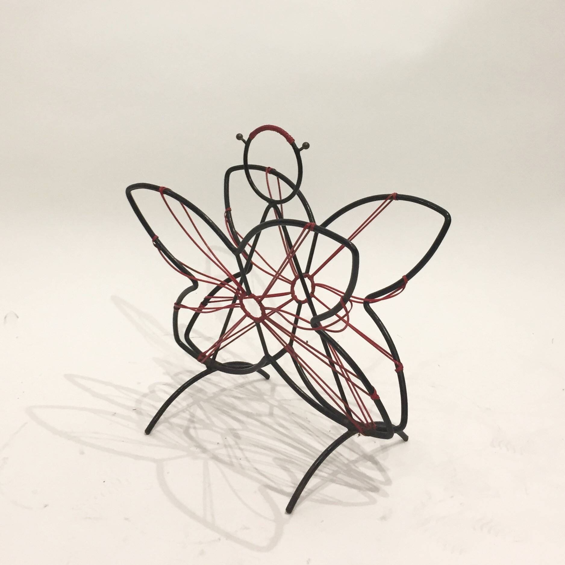 Butterfly magazine rack