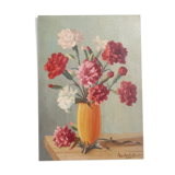 Oil on cardboard by Auguste Gerthoffert 1942