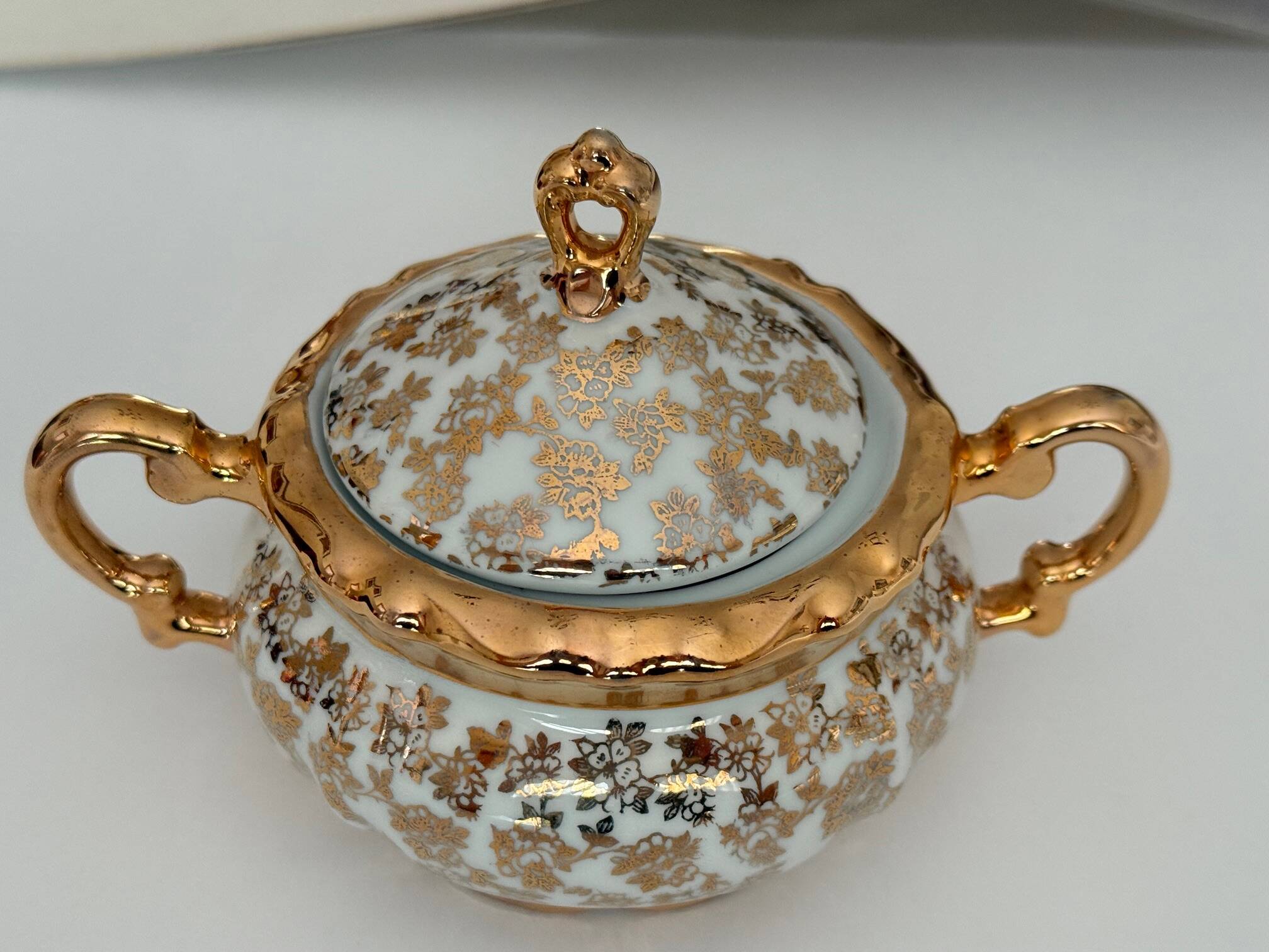 Bavarian tea service Mitterteich, Germany 1950s