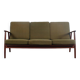 Vintage Teak 3er Sofa Danish Mid Century Design 50er 60er