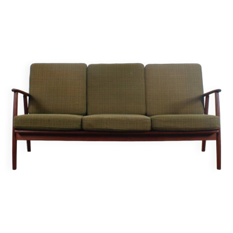 Vintage Teak 3er Sofa Danish Mid Century Design 50er 60er