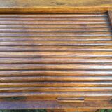 Vintage office called American office with oak curtain