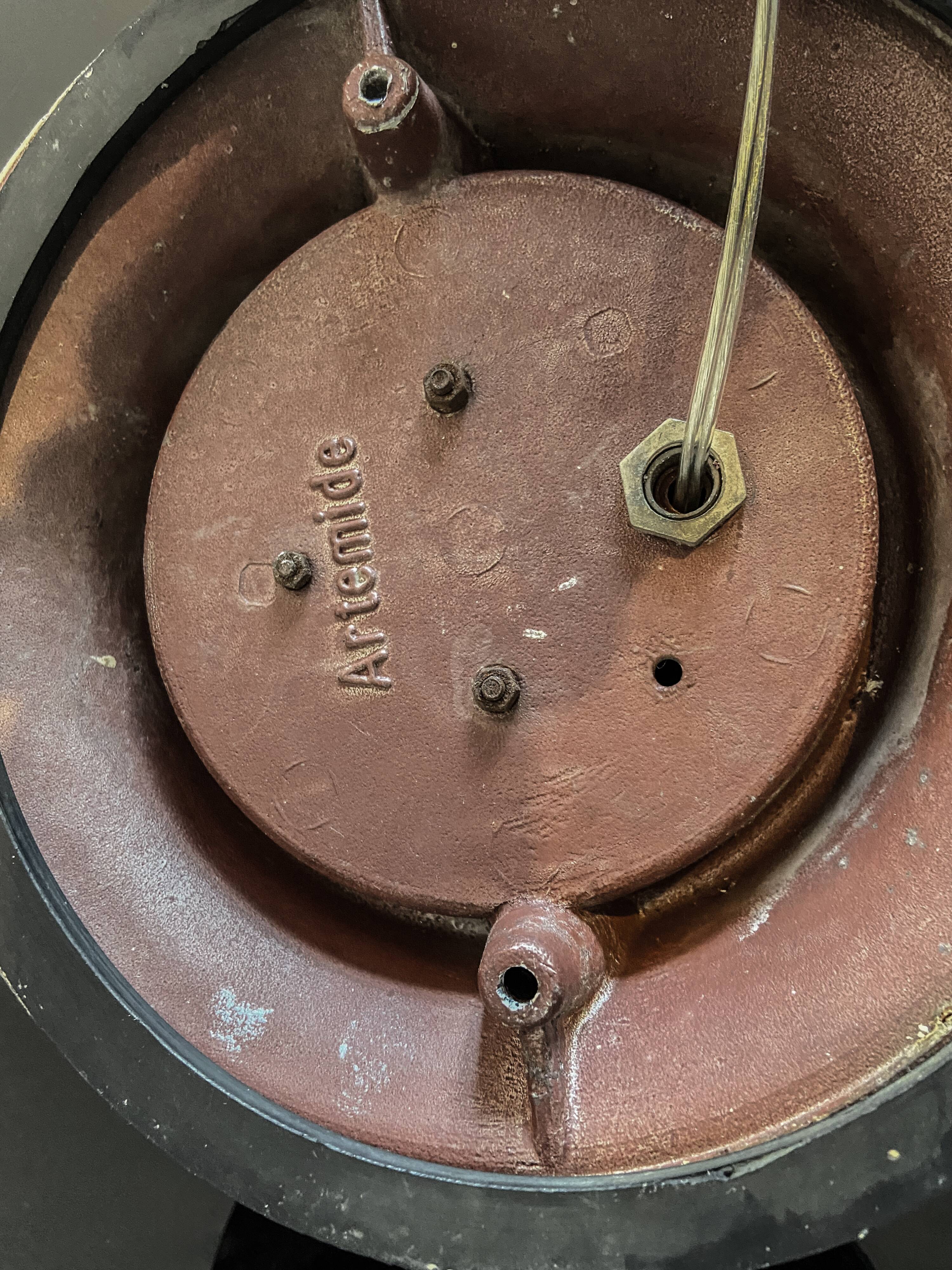 Set of 4 lamps artemide, italy 1970s