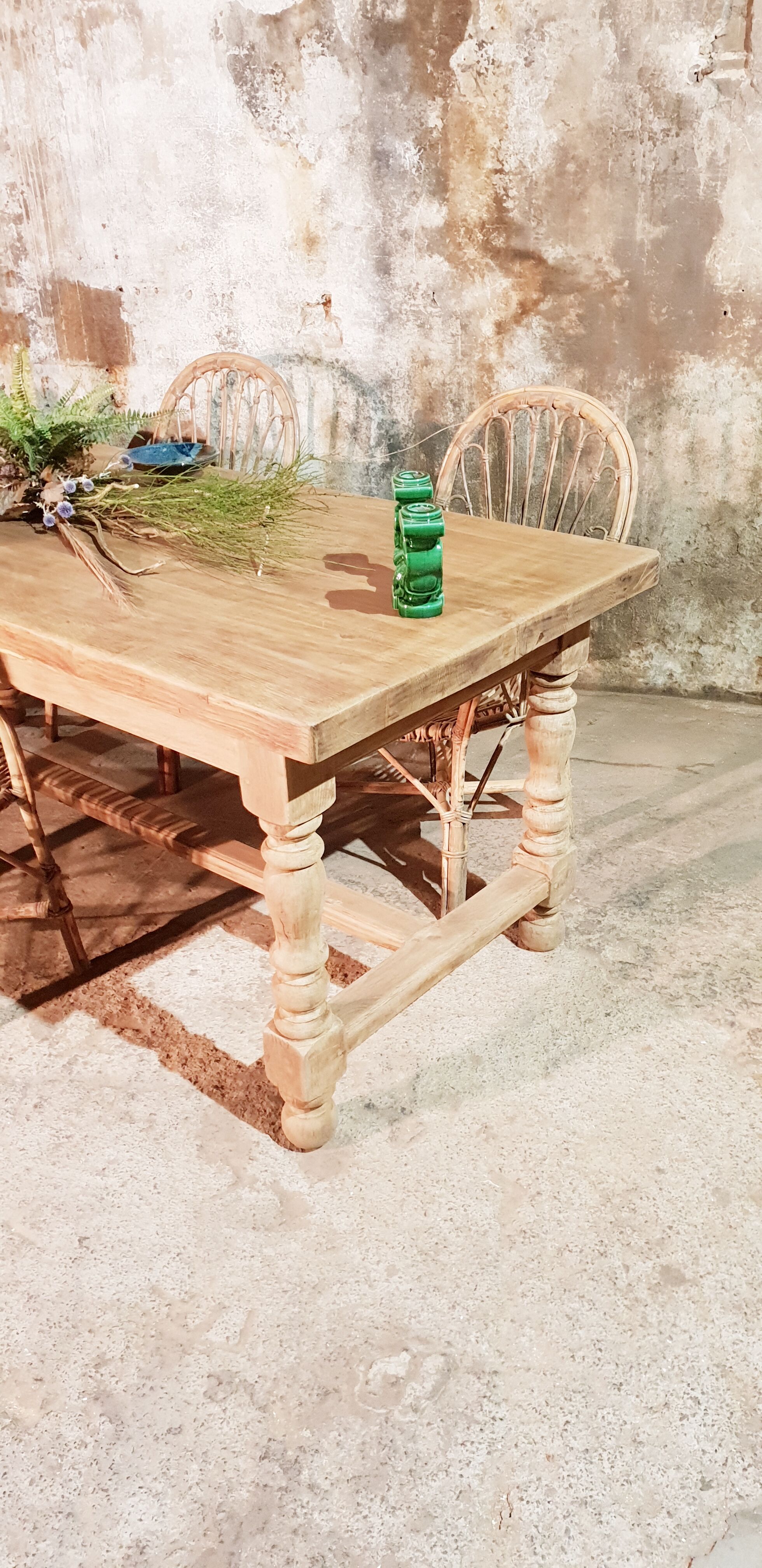 Vintage farmhouse table