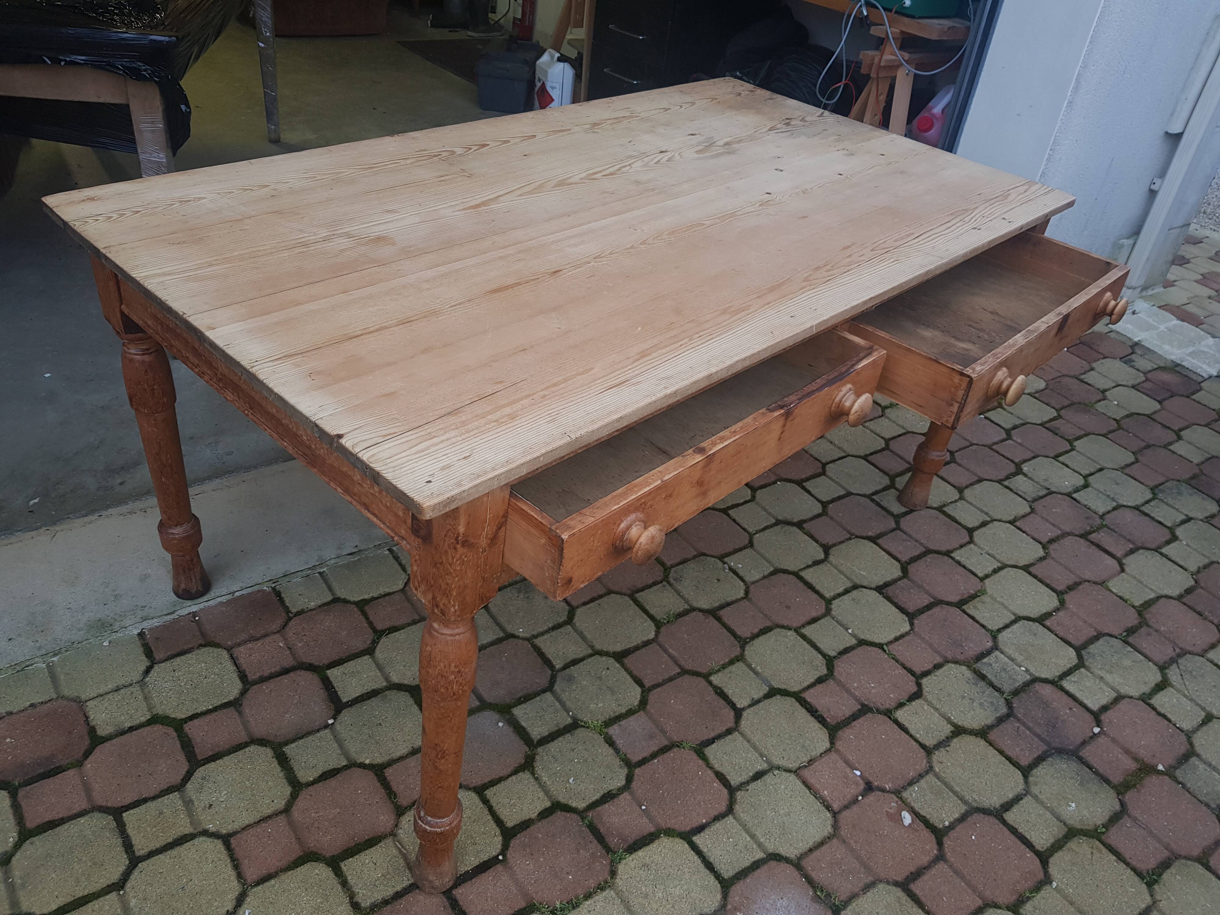 Old farm table