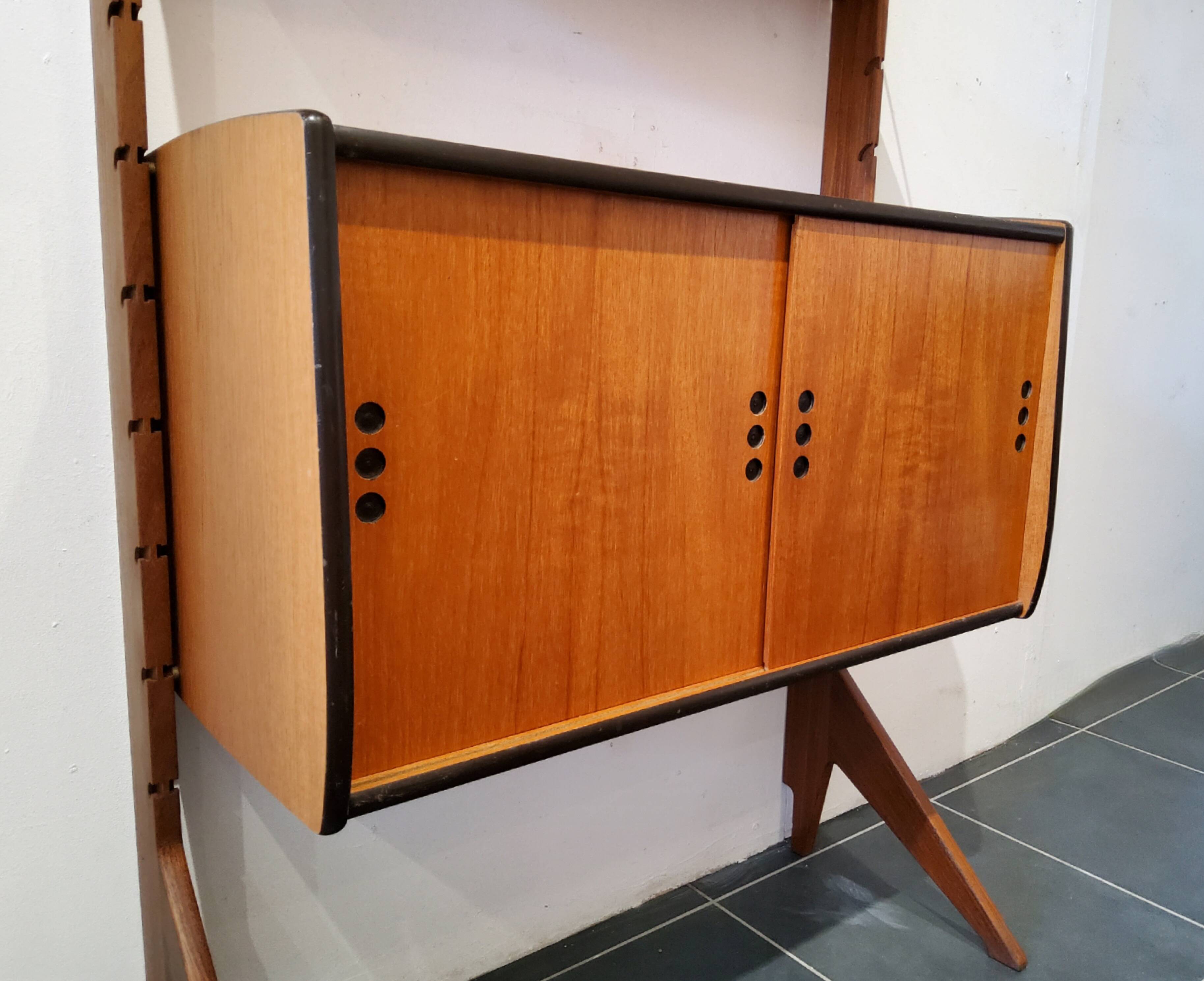 Norwegian Secretary Desk Ergo, Vintage Scandinavian 1960