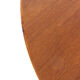 S. Burchardt Nielsen round (2x) extendable dining table danish design teak