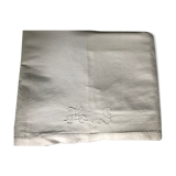 Old linen sheet monogram H G
