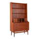 Danish teak bookcase by Johannes Sorth for Nexø, 1960s
