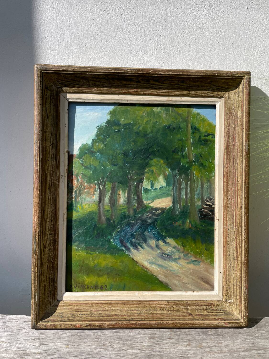 Impressionist style oil painting