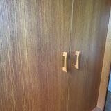 Large teak wardrobe 60s