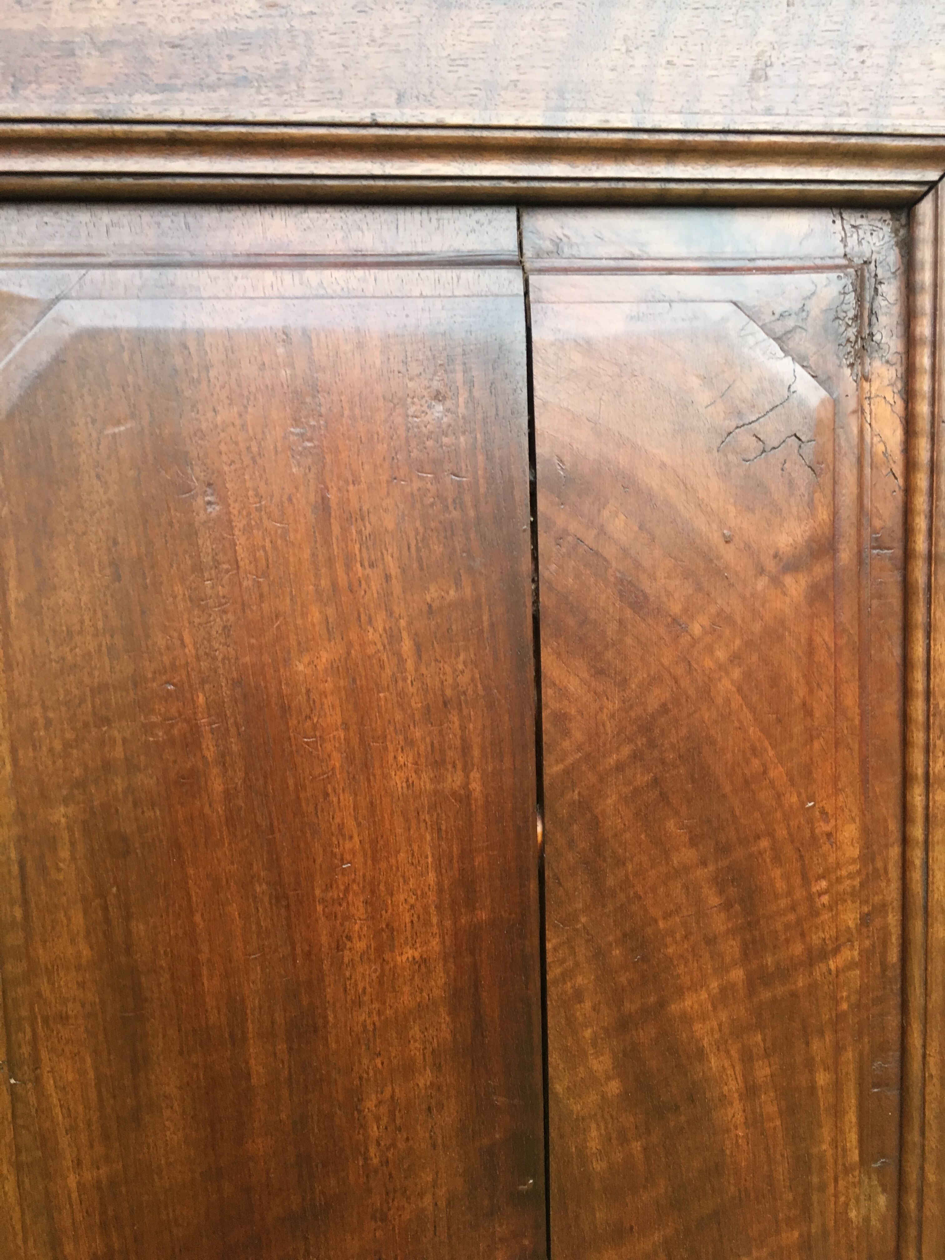 Walnut cabinet doors