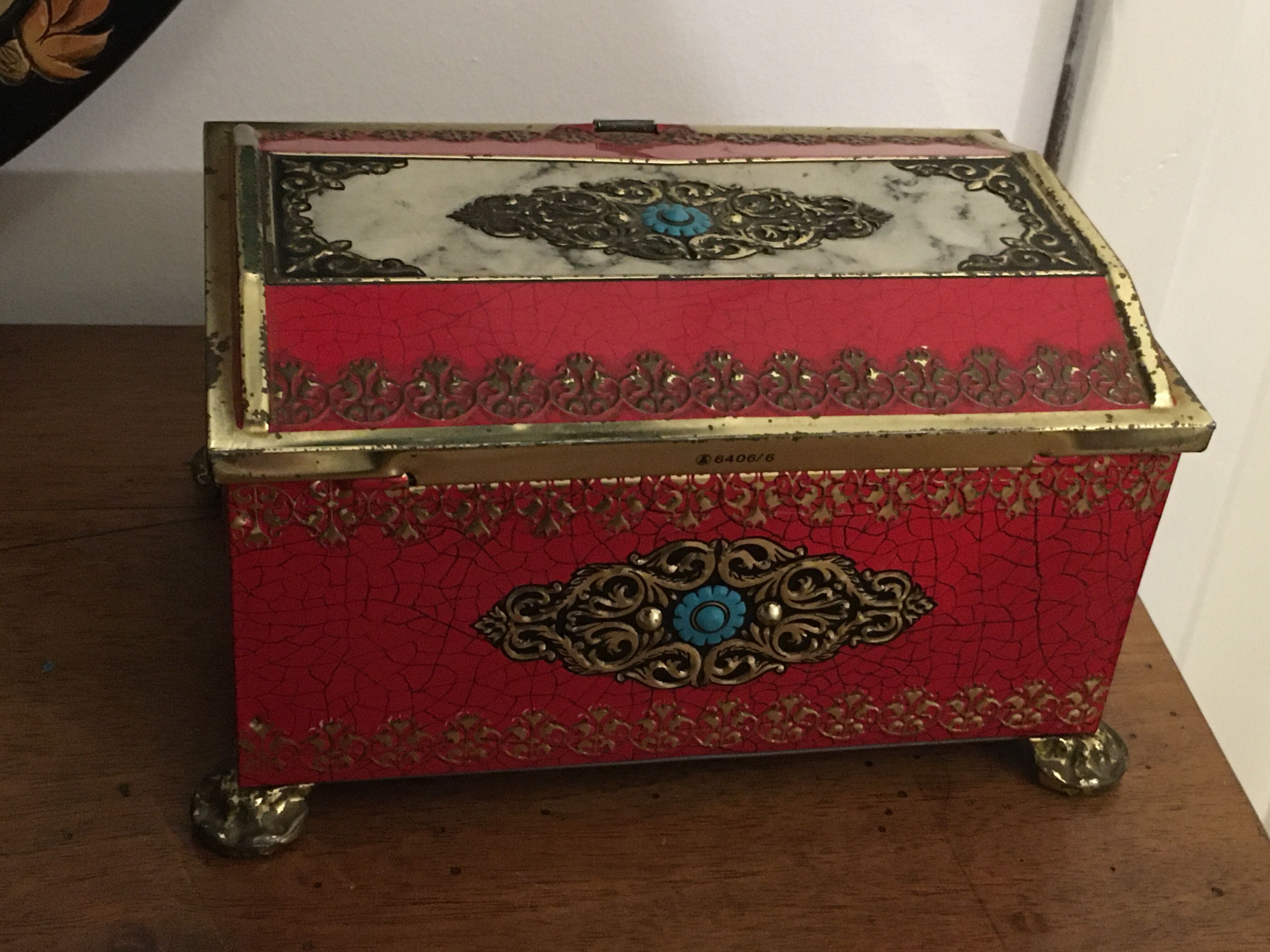 Old metal box