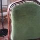 Two empire velvet chairs
