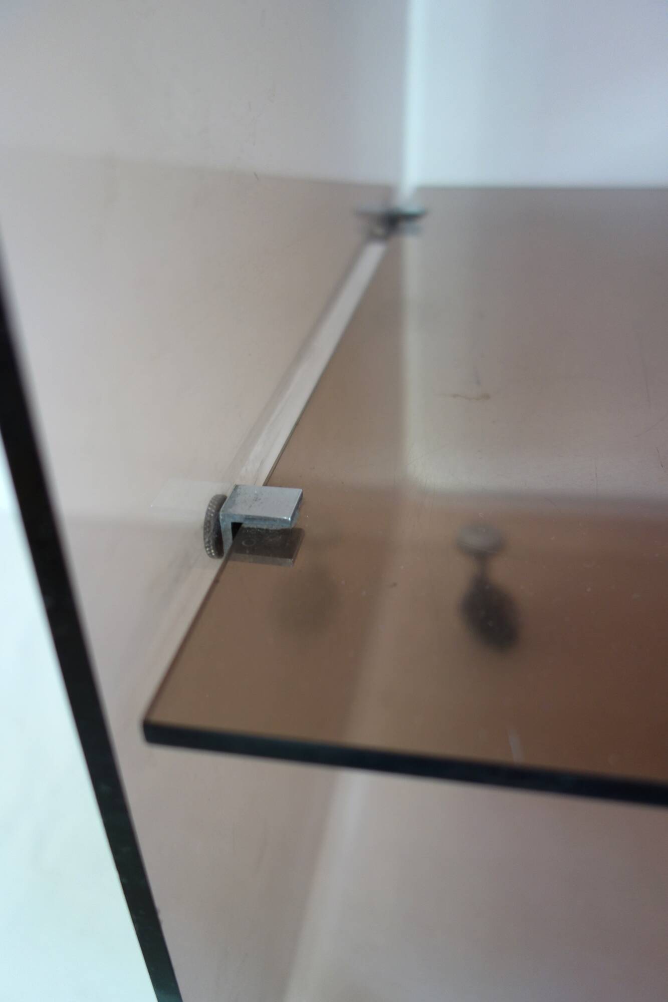 Michel Dumas 70's coffee table trolley on wheels