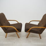 Pair of armchairs, Czechoslovakia, 1960
