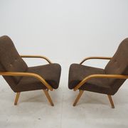 Pair of armchairs, Czechoslovakia, 1960