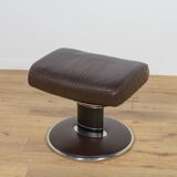 Ergonomic Lounge Chair with Ottoman Model from Ekornes Stressless, 2000s, Set of 2
