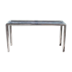 Console John Mascheroni en chrome et marbre, 1970