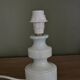 Bedside lamp in green marble