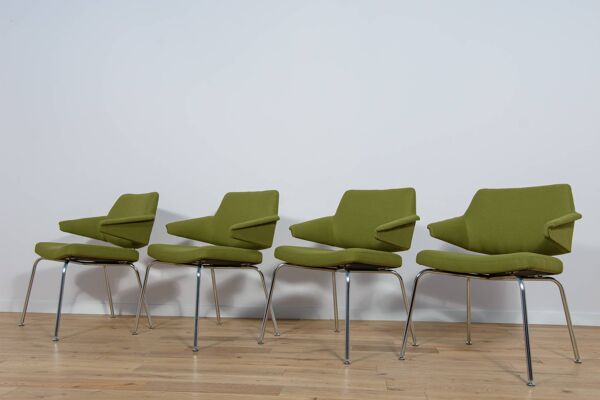 Fauteuils par Jacob Jensen pour Duba, 1960s, Set de 4