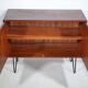 Buffet d'Erich Stratmann, teck, pieds en épingle à cheveux, armoire, années 1960
