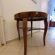 Table d'appoint ronde Art Déco peinte à la main, années 1930