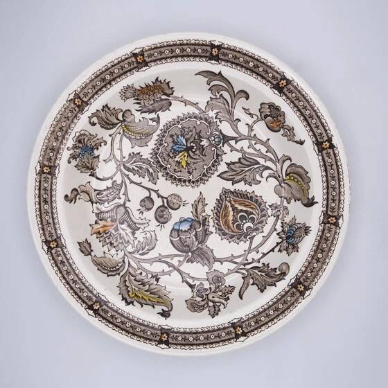 English Jacobean soup plates