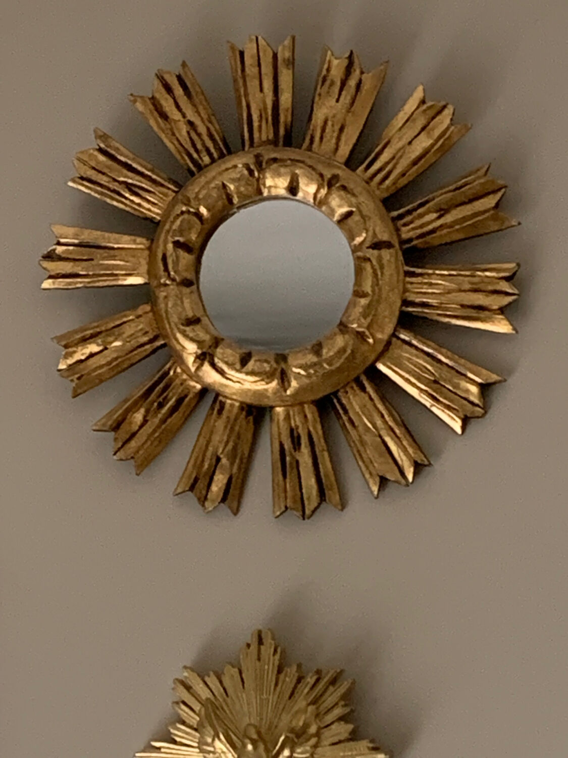 Mirror sun wood