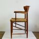 Pair of teak armchairs model 317 by Peter Hvidt for Soborg Mobler Denmark