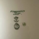 two Art Deco porcelain dishes F. Legrand & Cie