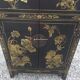 Lacquered wooden Chinese cabinet