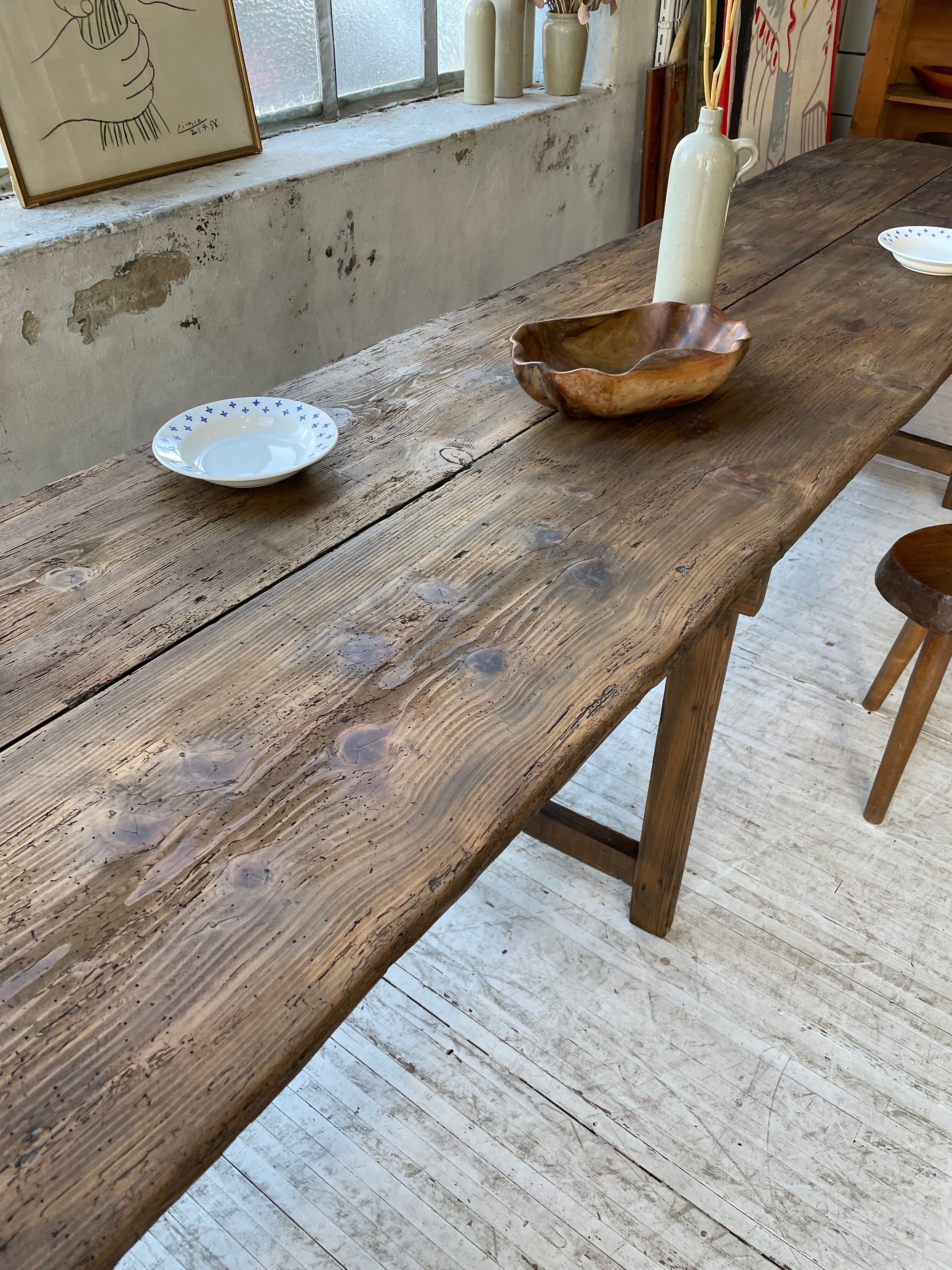 Guinguette table XXL 4m folding