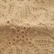 Lace cushion cover