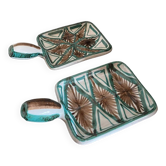Set of 2 Robert Picault snail pans