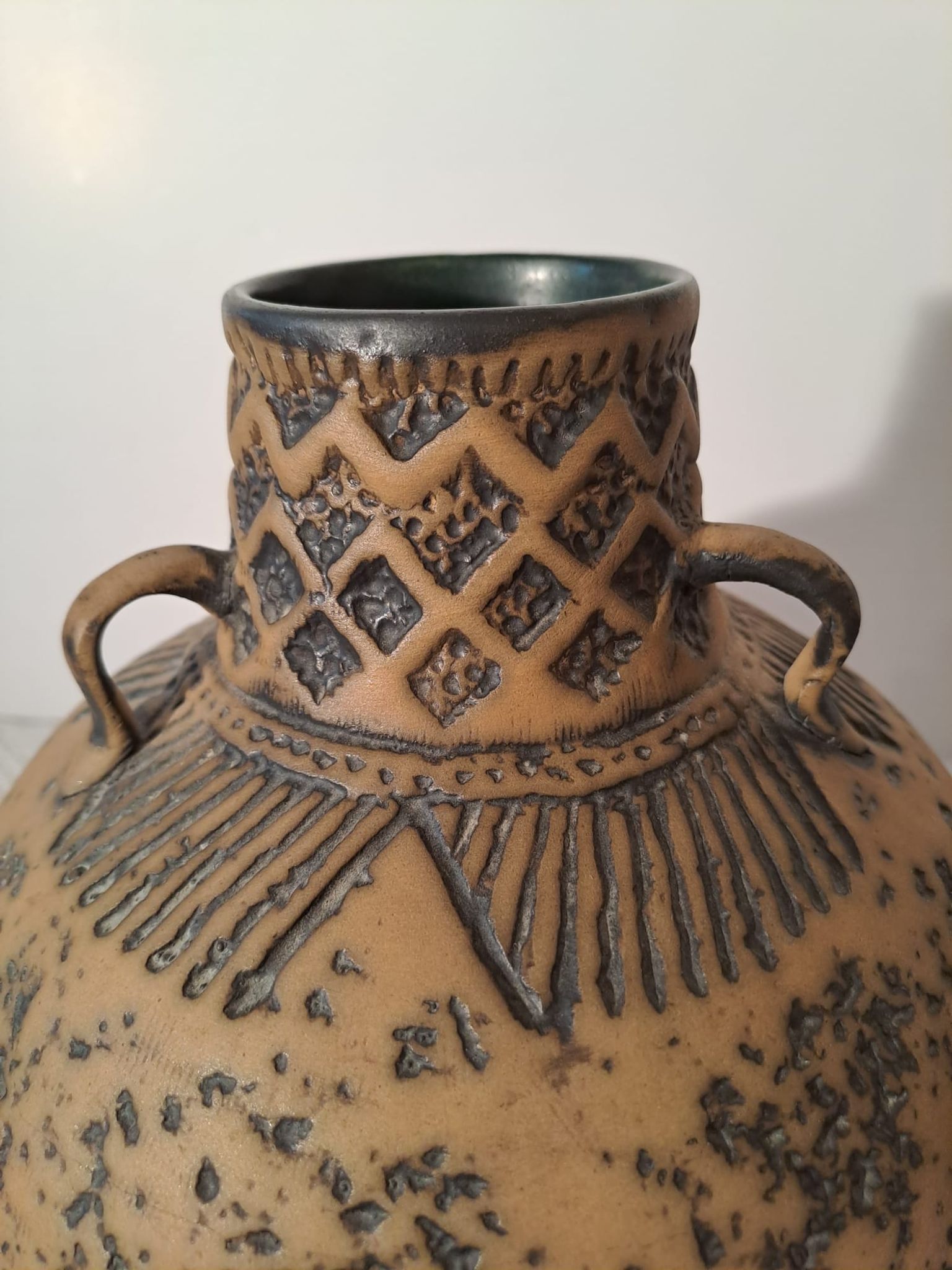 West Germany ball vase