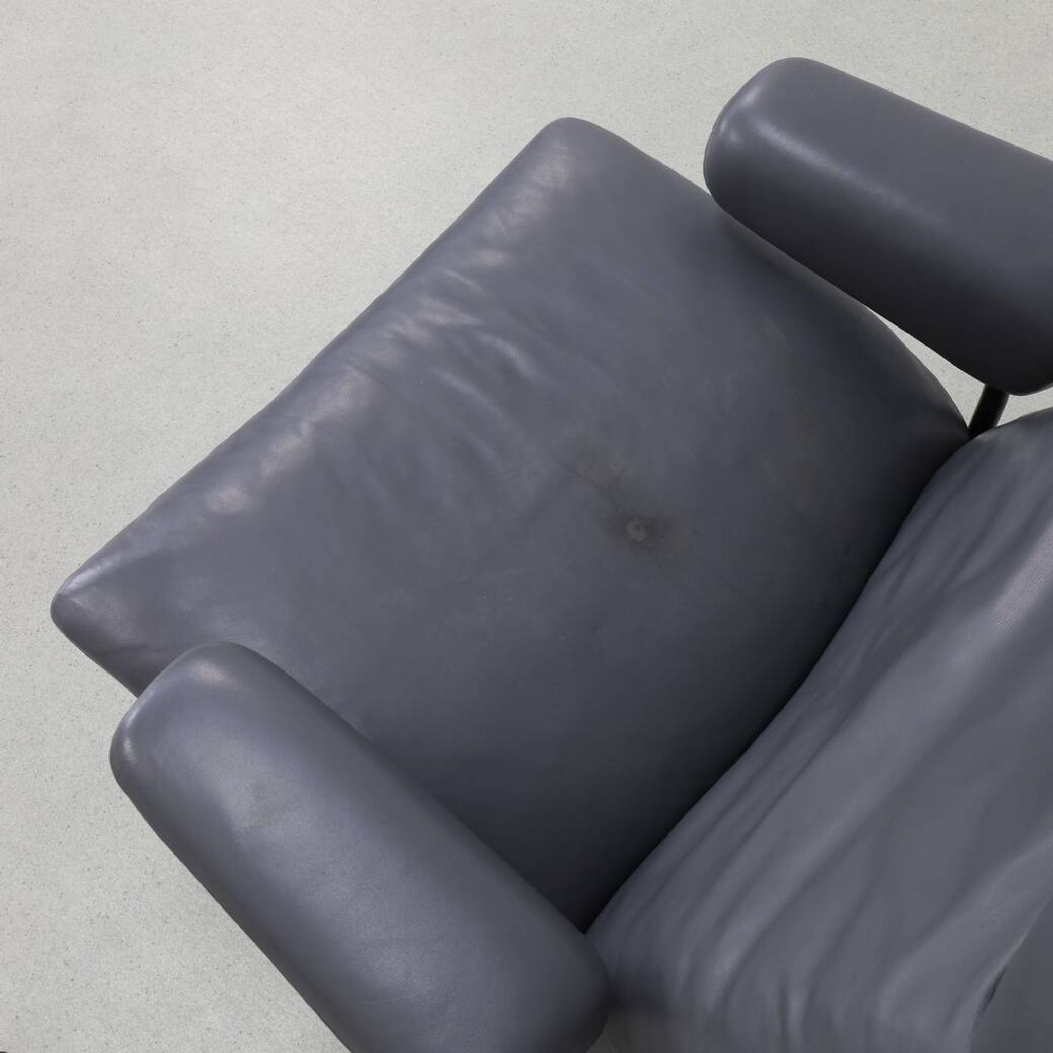 Vintage Lounge Chair in Leather DS 2030 De Sede, 1980s
