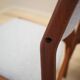 Ensemble de six chaises en teck, design danois, années 1970, fabrication : Nova