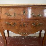 Chest of drawers in marquetry