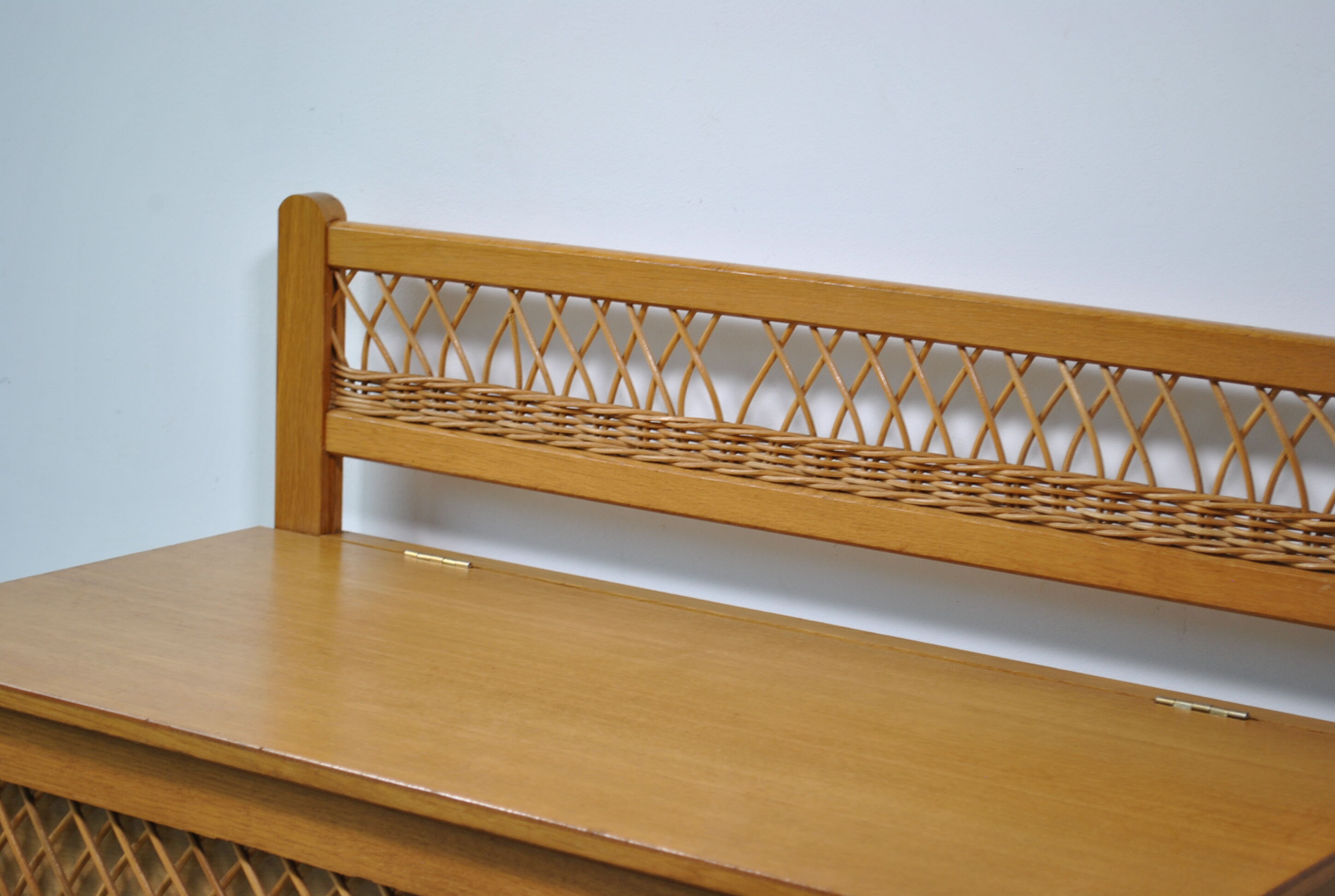 Rattan chest bench 1970