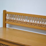 Rattan chest bench 1970
