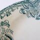 1 round vintage plate A. Lebacqz and M. Bouchart floral pattern 2106213