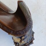 Bronze "Christ" by J.Clessinger Rome 1858 Barbedienne